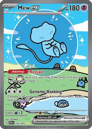Mew ex - 232/091 (Holofoil)