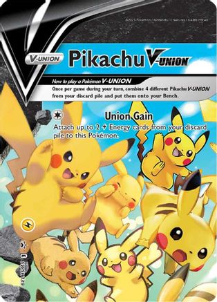 Pikachu V-Union - SWSH139 (Holofoil)