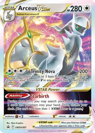 Arceus VSTAR - SWSH307 (Holofoil)