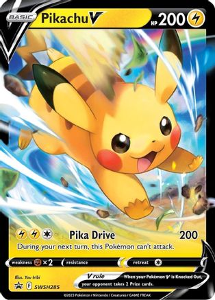 Pikachu V - SWSH285 (Holofoil)