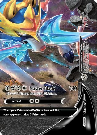 Zacian V-UNION - SWSH166 (Holofoil)