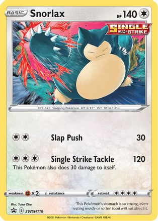 Snorlax - SWSH119 (Holofoil)
