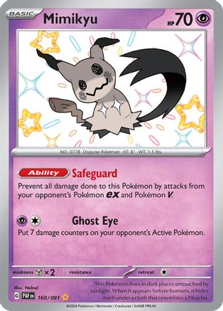 Mimikyu -160/091 (Holofoil)