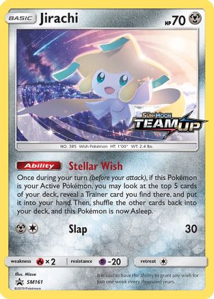 Jirachi - SM161 (Holofoil)