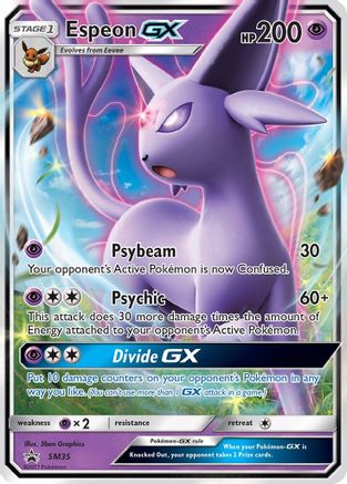 Espeon GX - SM35 (Holofoil)
