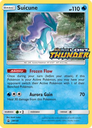Suicune - SM149 (Prerelease) (Holofoil)
