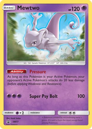 Mewtwo - SM77 (Holofoil)