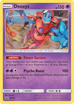 Deoxys - SM164 (Holofoil)