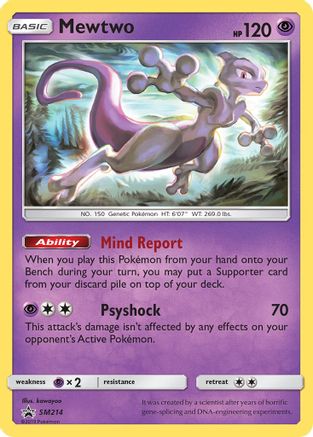 Mewtwo - SM214 (Holofoil)