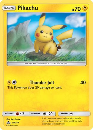 Pikachu - SM183 (Holofoil)