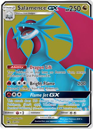 Salamence GX - SM139 (Holofoil)