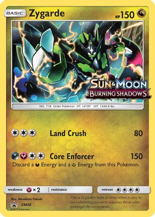 Zygarde - SM48 (Prerelease) (Holofoil)