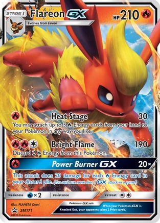 Flareon GX - SM171 (Holofoil)