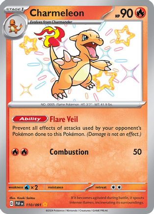Charmeleon - 110/091 (Holofoil)