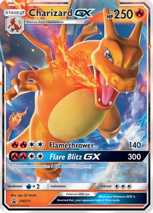 Charizard GX - SM211 (Holofoil)