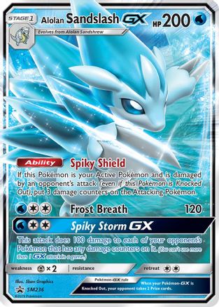 Alolan Sandslash GX - SM236 (Holofoil)
