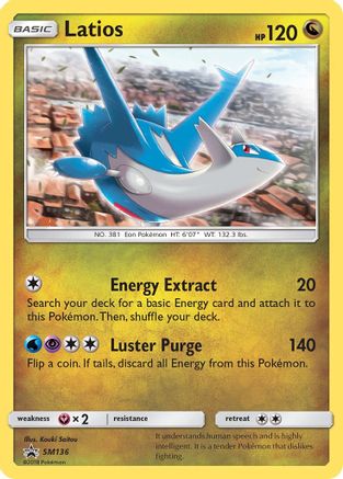 Latios - SM136 (Holofoil)