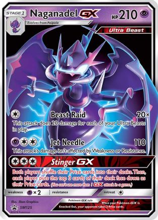 Naganadel GX - SM125 (Holofoil)