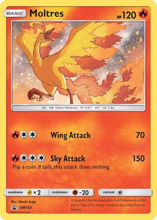Moltres - SM143 (Holofoil)