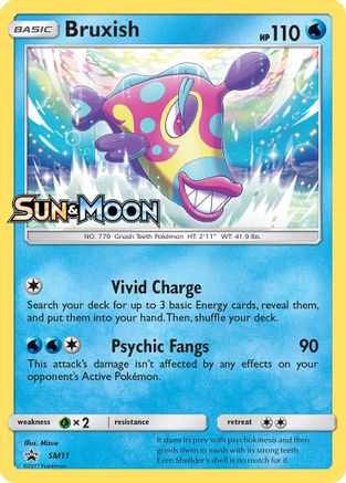 Bruxish - SM11 (Prerelease) (Holofoil)
