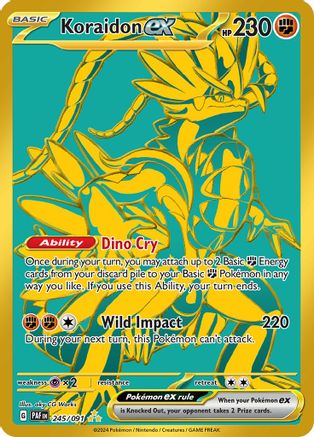 Koraidon ex (Holofoil)
