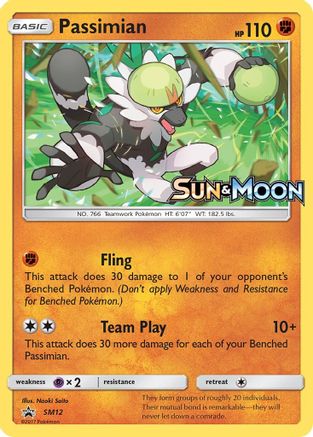 Passimian - SM12 (Prerelease) (Holofoil)