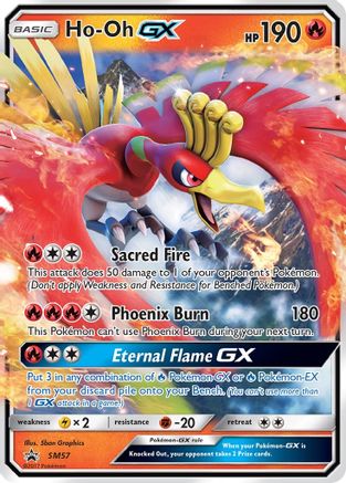 Ho-Oh GX - SM57 (Holofoil)