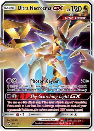 Ultra Necrozma GX - SM126 (Holofoil)