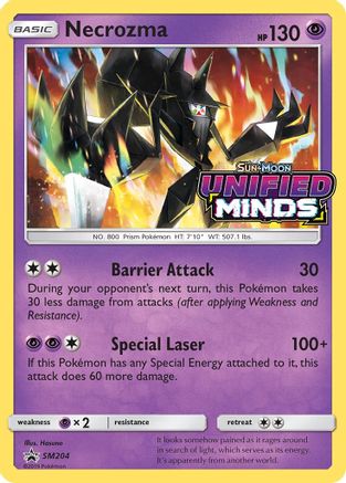 Necrozma - SM204 (Prerelease) (Holofoil)