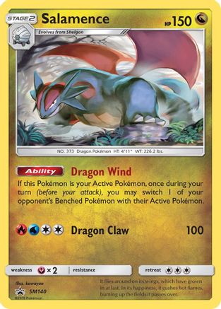 Salamence - SM140 (Holofoil)