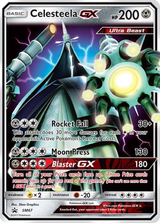 Celesteela GX - SM67 (Holofoil)