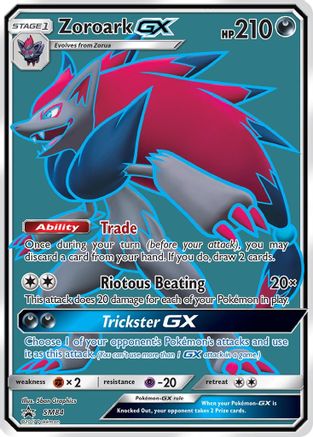 Zoroark GX - SM84 (Holofoil)