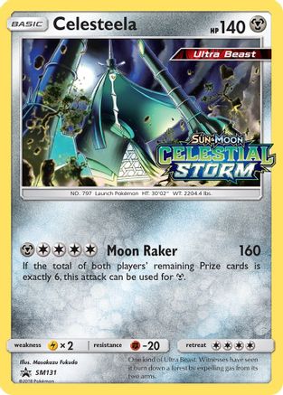 Celesteela - SM131 (Prerelease) (Holofoil)