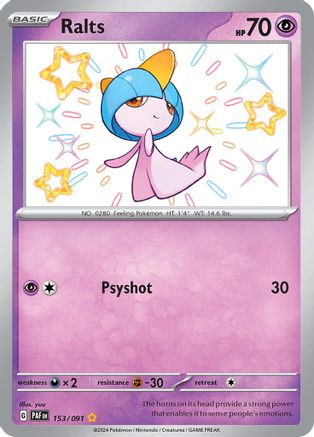 Ralts - 153/091 (Holofoil)