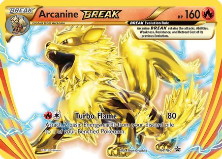Arcanine BREAK - XY180 (Holofoil)