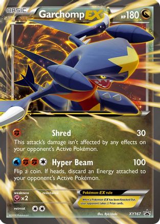 Garchomp EX - XY167 (Holofoil)