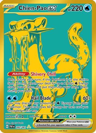 Chien-Pao ex (Holofoil)