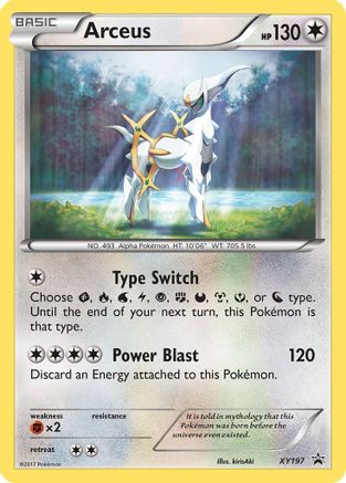 Arceus - XY197 (Holofoil)