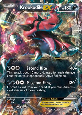 Krookodile EX - XY25 (Holofoil)