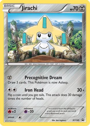 Jirachi - XY195 (Holofoil)