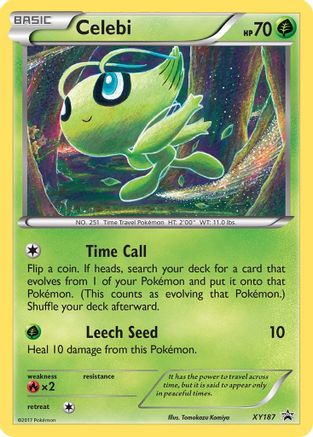 Celebi - XY187 (Holofoil)
