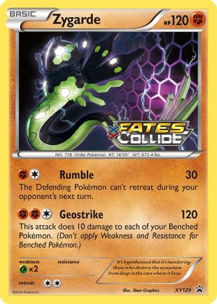 Zygarde (Prerelease) (Holofoil)