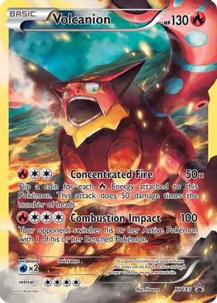 Volcanion - XY185 (Holofoil)