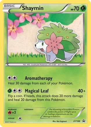 Shaymin - XY188 (Holofoil)