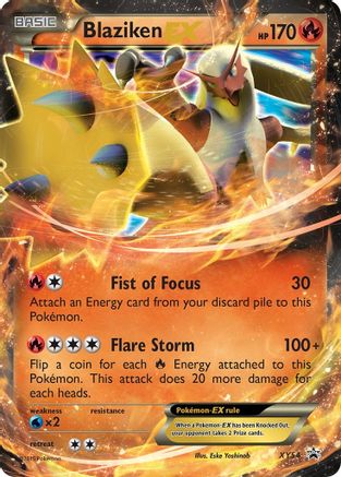 Blaziken EX - XY54 (Holofoil)