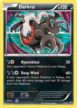 Darkrai - XY22 (Holofoil)