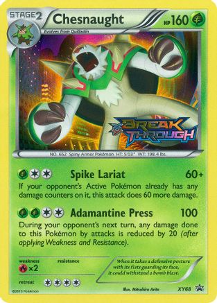 Chesnaught (Prerelease) (Holofoil)