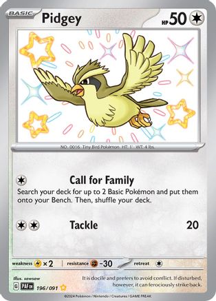 Pidgey (Holofoil)