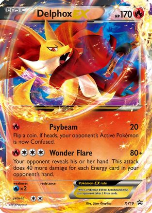 Delphox EX - XY19 (Holofoil)