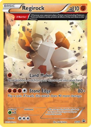 Regirock - XY49 (Holofoil)